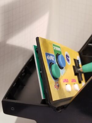 Button Tray Popped Out